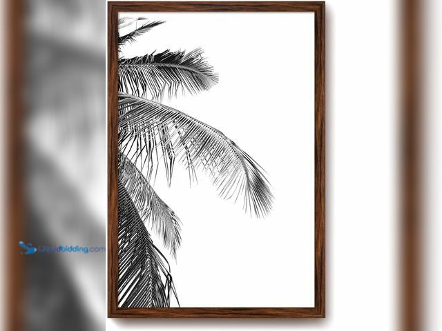 Lot 49-5406689 - (3) Pack Rustic Walnut 16x24 Frame  for Artwork, Puzzles, Photos and Movie Posters Picture Frames, P...