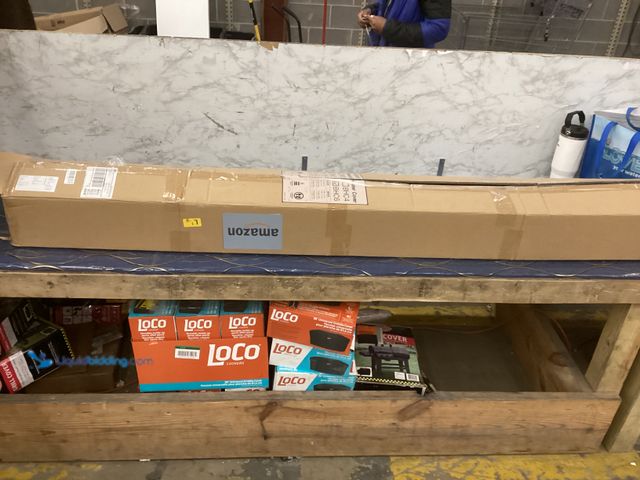 Lot 49-5486787 - EEVONY Baseboard Heater Cover BHC6 Item is unused.