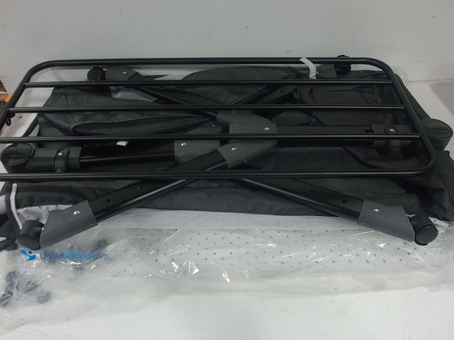 Lot 49-2026237 - Dark Grey Bedside Basinet, Slightly used, Scuffs/scratches, Not The Same as Box.  Ref#MED0910