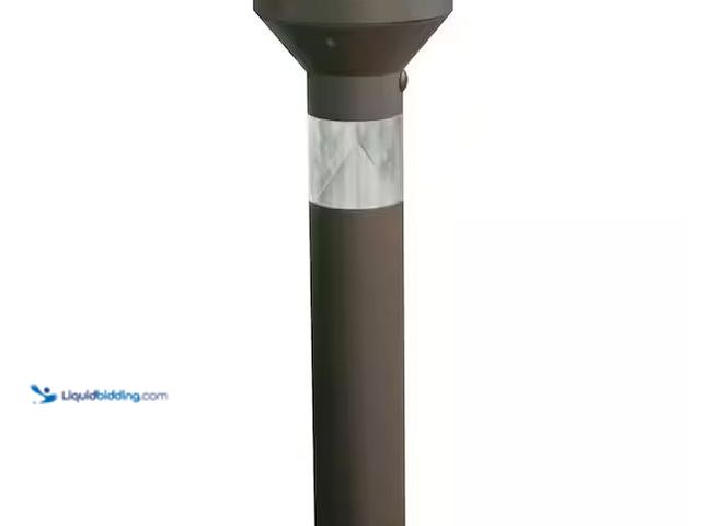 Lot 49-1576538 - Feit Electric One Sync Landscape 40 Lumens Bronze Solar Integrated LED Outdoor Bollard Light with Du...