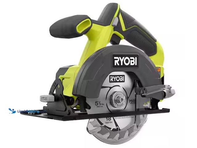 Lot 49-1572127 - RYOBI ONE+ 18V Cordless 5 1/2 in. Circular Saw (Tool Only) Model # PCL500B, Unused  Ref#SB0120