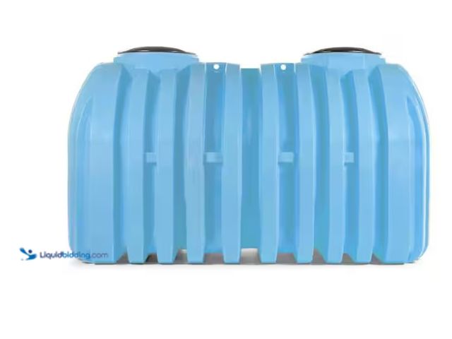 Lot 49-5580886 - VPC
1000 Gal. Blue 2-Compartment Mercy Septic Tank. Model # 87-44465. Unused with scuffs and scratc...