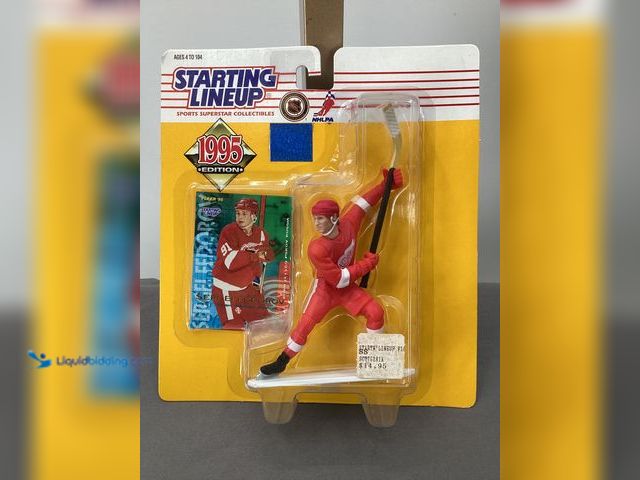 Lot 49-910494 - New Other NHL Sports Superstar Collectible Figure - Sergei Fedorov 1995 Edition - New and Sealed Sta...