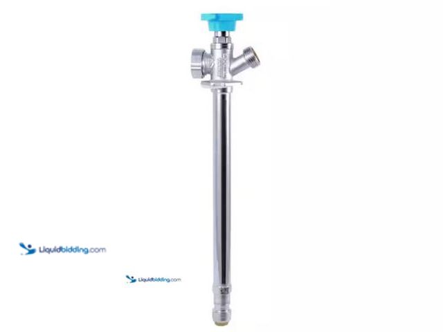 Lot 49-5581638 - SharkBite 1/2 in. x 10 in. Push-to-Connect x MHT Brass Anti-Siphon Frost Free Sillcock Valve, Model ...