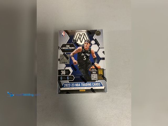 Lot 49-1505386 - COLLECTIBLE FACTORY SEALED 2022-23 MOSAIC NBA BASKETBALL TRADING CARDS COMES WITH 6 PACKS. AMAZING L...