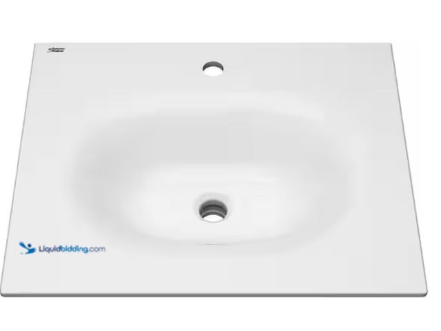 Lot 49-2006273 - American Standard Studio S 24 in. Bathroom Vanity Sink Top with Single Faucet Hole in White, Model #...