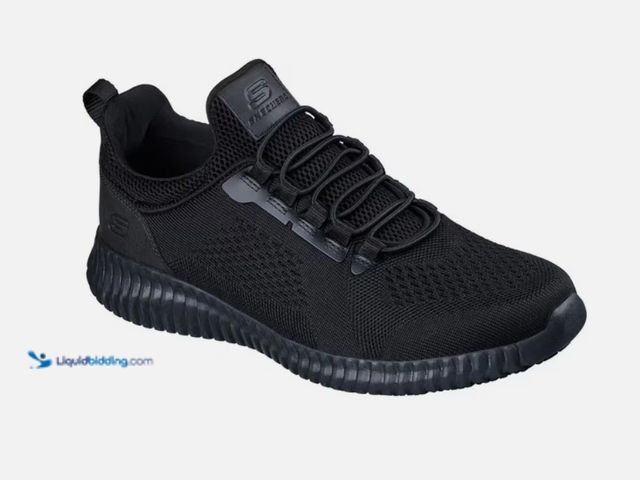 Lot 49-5574262 - Skechers Men's Work Sneaker Size 10 Black. Unused