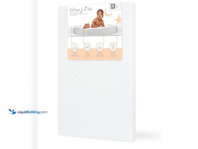 Lot 49-1555691 - Dream On Me Holly 3” Mini/Portable Crib Mattress, Greenguard Gold & JPMA Certified, Fits Portable & ...