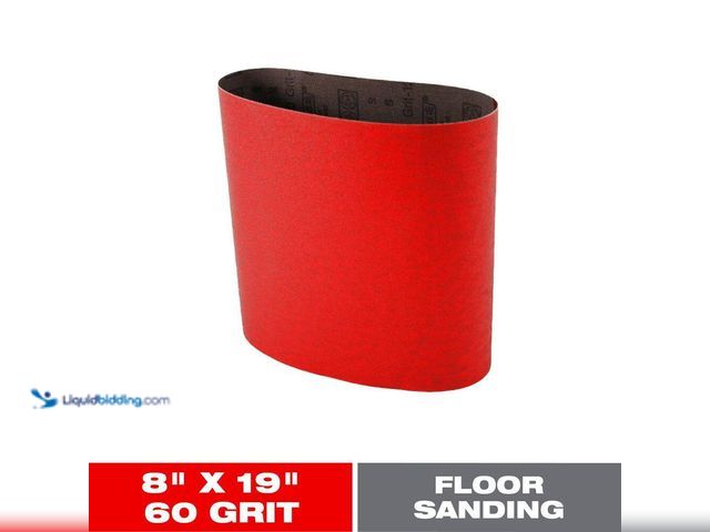 Lot 49-5438178 - DIABLO
8 in. x 19 in. 60-Grit Sanding Belt for EZ-8 Sanders. Unused 3pk