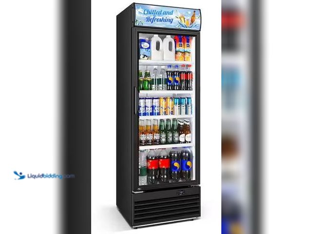 Lot 49-5486126 - SOZT
Commercial Beverage Refrigerator 24.5 in. 11.15 cu. ft. Display Fridge with LED Light Adjustab...