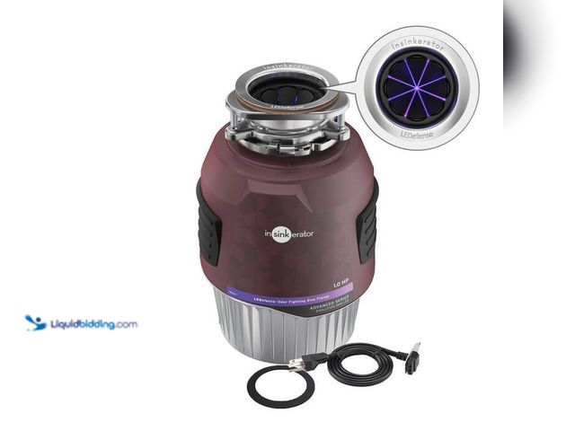Lot 49-2021929 - InSinkErator Evolution 1500 LEDefense W/C, 1 HP Garbage Disposal, Continuous Feed Food Waste Dispose...