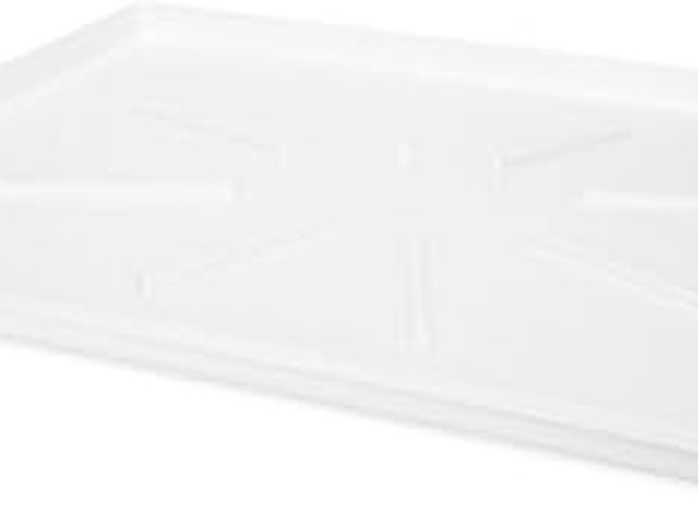 Lot 49-5414616 - Camco Low Profile Washing Machine Drain Pan | 30 ½-inches x 34 ½-inches (OD) and 29-inches x 33-inch...