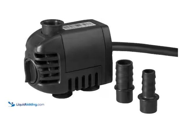 Lot 49-1547651 - TOTALPOND 70 GPH Fountain Pump, Model # 52213, Slightly used, Tested works.  Ref#ASB-1024