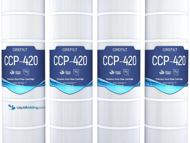 Lot 49-5549620 - CCP420 Pool Filter Cartridges, Compatible with Pentair Clean & Clear Plus 420, Replaces Pentair R173...