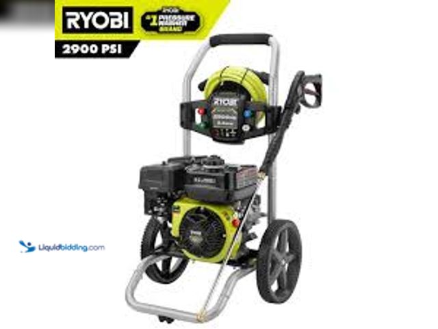 Lot 49-5476580 - RYOBI 2900 PSI 2.5 GPM Cold Water Gas Pressure Washer with 212cc Engine. Model # RY802925. Unused an...