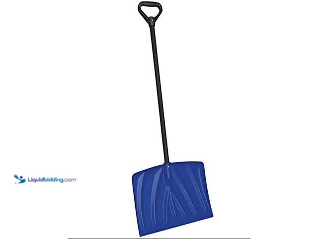 Lot 49-5452678 - Suncast SN100012 18" Steel Core Snow Shovel with Flat Blade and D-Grip Handle
Item is unused.