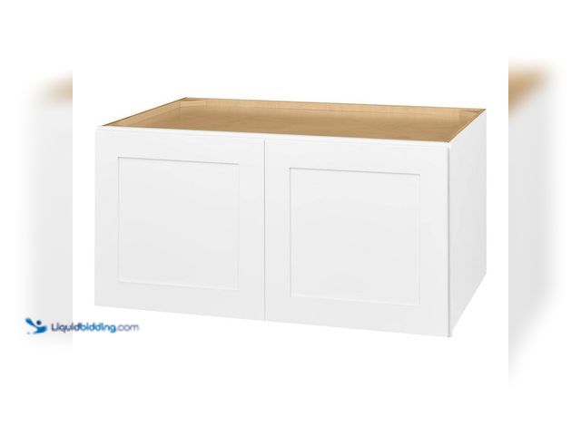 Lot 49-5410450 - Hampton Bay Avondale 36 in. W x 24 in. D x 18 in. H Ready to Assemble Plywood Shaker Wall Bridge Kit...