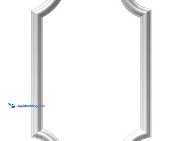 Lot 49-1567624 - Lot of (5) Ekena Millwork 16 in. W x 24 in. H x 1/2 in. P Ashford Molded Scalloped Wainscot Wall Pan...