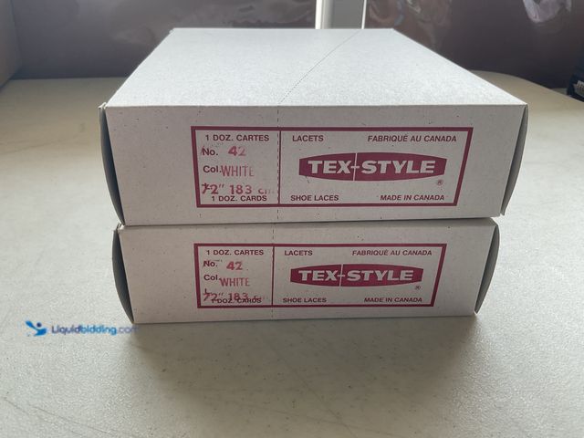 Lot 49-1804513 - TEX-STYLE HOCKEY  LACES  72 INCH WHITE