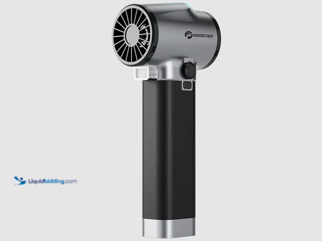 Lot 49-5437239 - Booster Turbo Fan TF64 A2 – Ultra-Powerful Handheld Car Dryer for Detailing | 55m/s Wind Speed, Scra...