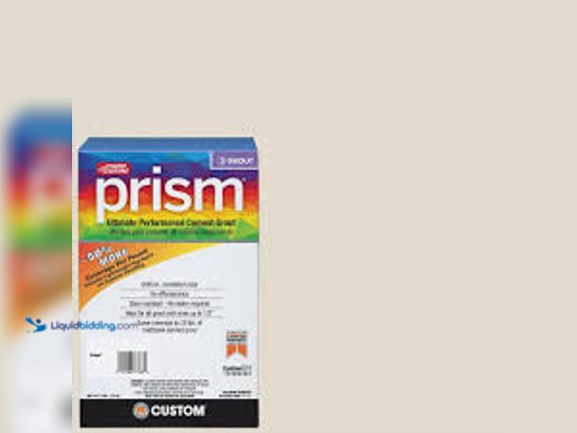 Lot 49-5475800 - Custom Building Products Prism #11 Snow White 17 lb. Ultimate Performance Grout. Model # PG1117T. Un...