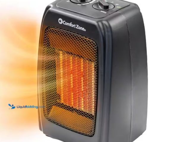 Lot 49-1516501 - Comfort Zone
Energy Save 1500-Watt Electric Ceramic Space Heater with Thermostat and Fan, model # C...