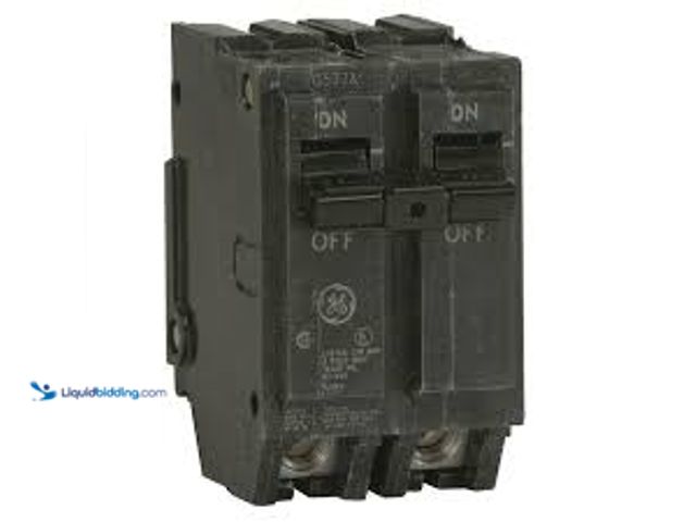 Lot 49-5448361 - GE 70 Amp 2 in. Double-Pole Circuit Breaker. Model # THQL2170P. Unused