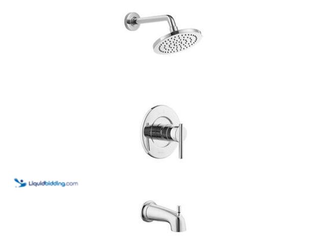 Lot 49-5558966 - Glacier Bay Dorind Single-Handle 1-Spray Tub and Shower Faucet 1.8 GPM in Chrome (Valve Included) Mo...