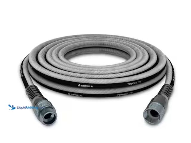 Lot 49-1623739 - Gorilla ToughLite 5/8 in. x 25 ft. Heavy Duty Garden Hose, Model # GRY05825, Unused.  Ref#SR0708