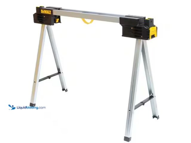 Lot 49-1571121 - DEWALT 32 in. H Metal Folding Sawhorse, Model # DWST11155, Unused  Ref#HDPA0116