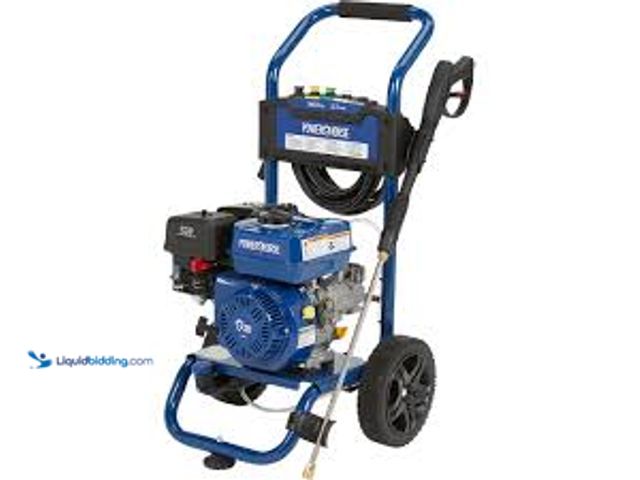 Lot 49-3539903 - Powerhorse Gas Cold Water Pressure Washer, 3400 PSI, 2.7 GPM. Unused with attachments.