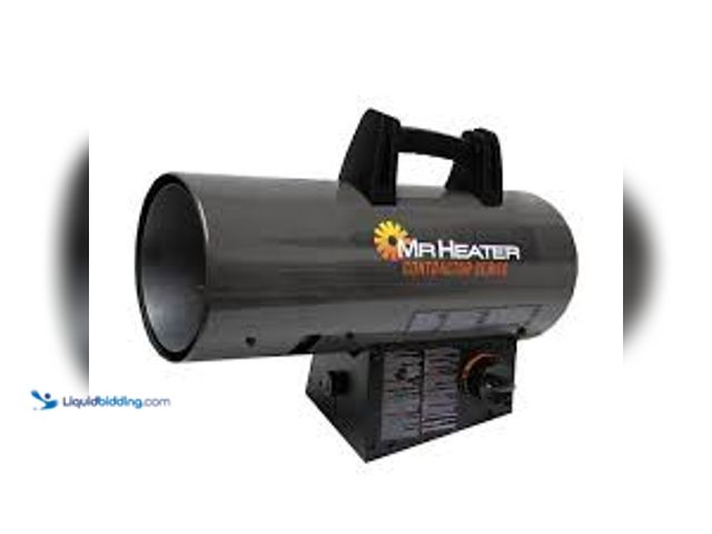 Lot 49-5475854 - Mr. Heater Contractor Series 60,000 BTU Forced Air Propane Outdoor Space Heater with 10 ft. Hose and...