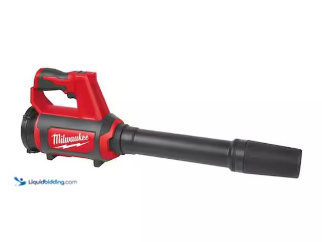 Lot 49-1578088 - Milwaukee M12 12V Lithium-Ion Cordless Compact Spot Blower (Tool-Only), Model # 0852-20, Slightly us...