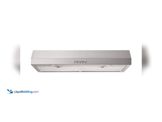 Lot 49-5520537 - Vissani 30 in. 320CFM Convertible Under Cabinet Range Hood in Stainless Steel. Model # 1806A7/GP11(7...
