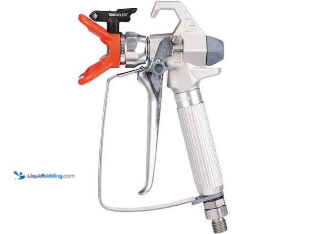 Lot 49-3614575 - Graco SG3 3600 Four Finger Trigger Airless Spray Gun, Model # 243012, Slightly used.  Ref#BIN0716