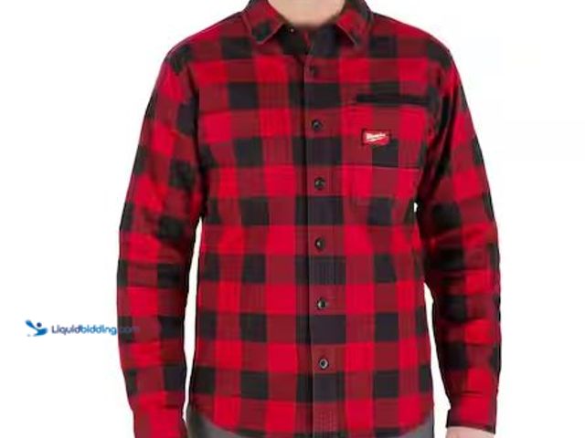Lot 49-3530421 - Milwaukee
Men's Large Red GRIDIRON Flannel Shirt Internet # 329902032
Model # M551R-L
Store SKU #...