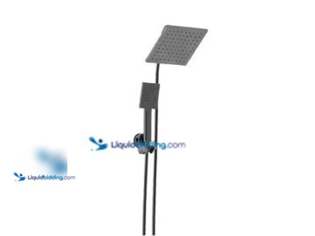 Lot 49-5581568 - Glacier Bay Modern 1-Spray 7.9 in. Dual Tub Wall Mount Fixed and Handheld Shower Heads 1.8 GPM in Ma...