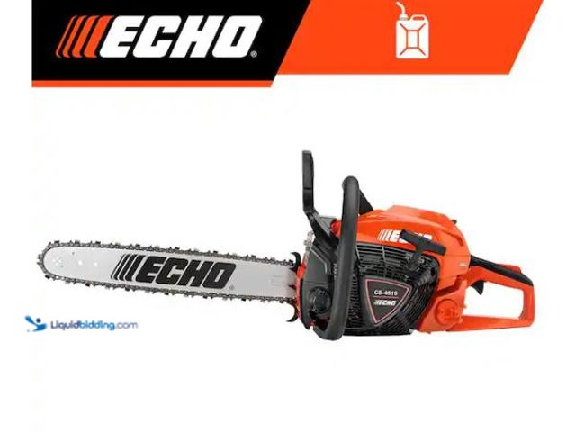 Lot 49-1627578 - ECHO 18 in. 45.0 cc Gas 2-Stroke Rear Handle Chainsaw Model # CS-4510-18, Unused, Has Compression, M...
