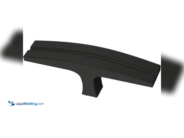 Lot 49-2024534 - Lot of (12)- Liberty Curved Groove Bar Knobble 3 in. (76 mm) Modern Matte Black Cabinet Bar Knob. Mo...