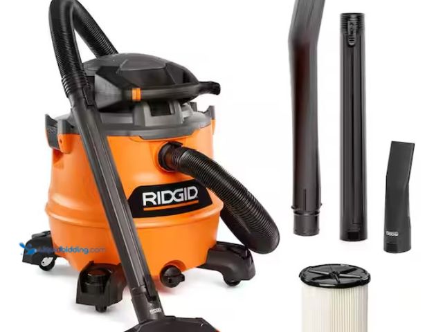 Lot 49-3470849 - RIDGID 16 Gal. 6.5 Peak HP NXT Shop Vacuum Wet Dry Vac with Detachable Blower, Filter, Locking Hose ...