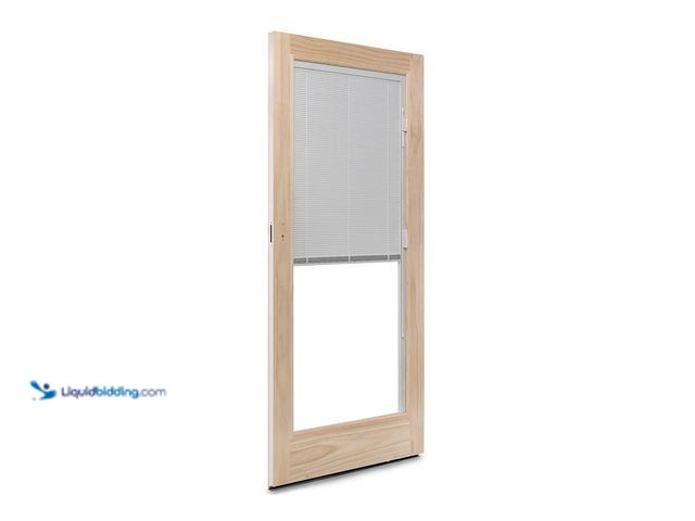 Lot 49-5453557 - Lot of 2. Andersen 71-1/4 in. x 79-1/2 in. 400 Series White Right-Hand Frenchwood Gliding Patio Door...