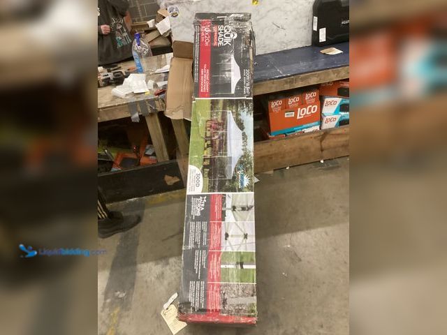 Lot 49-3539701 - QuikShade Outdoor Pop-Up Instant Canopy for Events 200ft Item is unused,damaged box