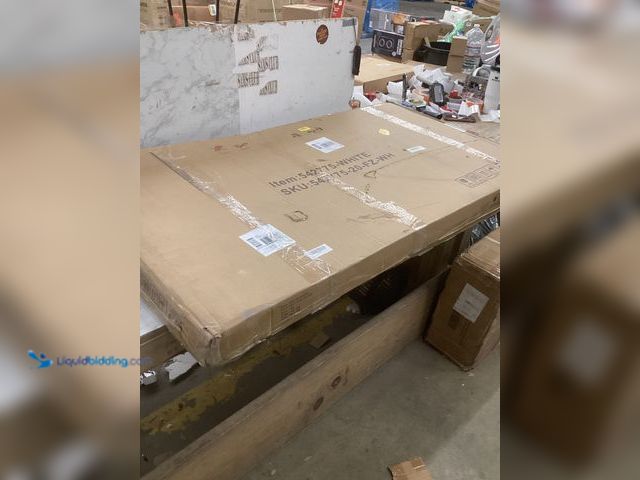 Lot 49-5483338 - 2-Tier Washer and Dryer Countertop with 2.75" H Guard,54" W x 27.5" D Laundry Countertop Cover with ...