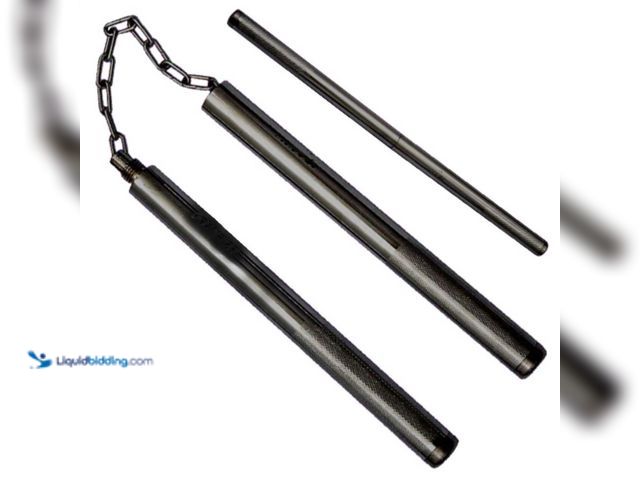Lot 49-1803941 - Aluminum Convertible Nunchaku Converta-Chuck Night Stick - NEW - The Converta-Chuck is a durable mul...