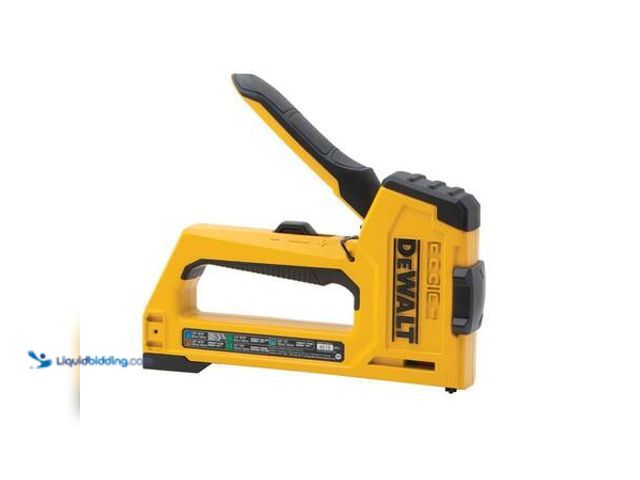 Lot 49-5554168 - DEWALT 5 in 1 Multi-Tacker Stapler and Brad Nailer Multi-Tool Model # DWHTTR510 Unused