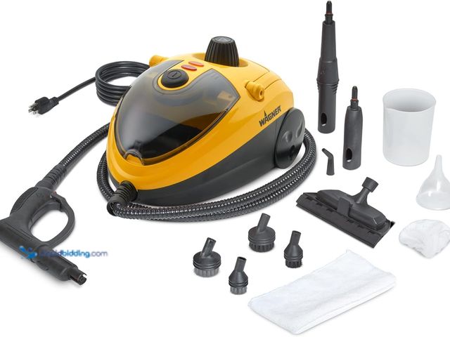 Lot 49-5413244 - Wagner Spraytech C900054 905e AutoRight Multi-Purpose Steam Cleaner, 12 Accessories Included, Power ...