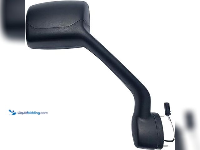 Lot 49-5448205 - Replacement Chrome Hood Mirror Fit Kenworth T680 Peterbilt 579 587 (Black Passenger (RH) Side). Mode...