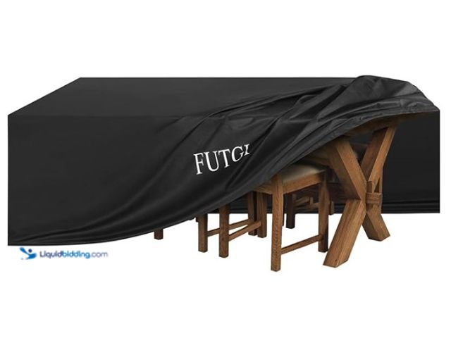 Lot 49-3480488 - FUTGI Outdoor Patio Furniture Covers Waterproof, 600D Heavy Duty Oxford Covers for Patio Furniture's...