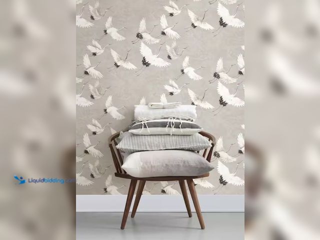 Lot 49-2003636 - Approx. (60) sq. ft. of NuWallpaper Grey Halcyon Greys Vinyl Strippable Roll (Covers 30.75 sq. ft./2...