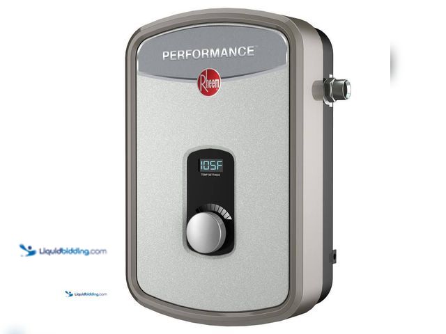 Lot 49-5581724 - Rheem Performance 13 kW 2.54 GPM 240-Volt Self-Modulating Electric Tankless Water Heater. Model # RE...